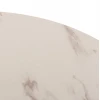 ΤΡΑΠΕΖΙ ΤΡΑΠΕΖΑΡΙΑΣ ROLLO HM9421.11 ΣΤΡΟΓΓΥΛΟ WHITE MARBLE Φ90x74Υεκ.