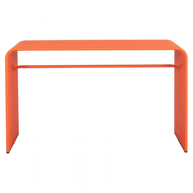 ΤΡΑΠΕΖΙ ΤΡΑΠΕΖΑΡΙΑΣ ΣΕΙΡΑ INTREPID HM6330.09 ΑΛΟΥΜΙΝΙΟ ΠΟΡΤΟΚΑΛΙ 121x70x70Υεκ.