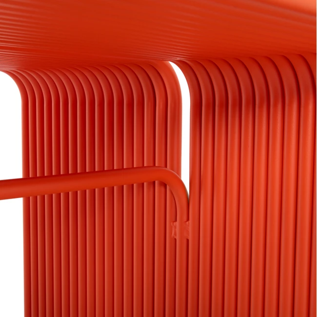 ΤΡΑΠΕΖΙ ΤΡΑΠΕΖΑΡΙΑΣ ΣΕΙΡΑ INTREPID HM6330.09 ΑΛΟΥΜΙΝΙΟ ΠΟΡΤΟΚΑΛΙ 121x70x70Υεκ.