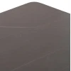 ΤΡΑΠΕΖΙ ΤΡΑΠΕΖΑΡΙΑΣ STAD HM6557.01 ΓΚΡΙ ΑΛΟΥΜΙΝΙΟ & SINTERED STONE TOP 180x90x74Υεκ