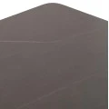 ΤΡΑΠΕΖΙ ΤΡΑΠΕΖΑΡΙΑΣ STAD HM6557.01 ΓΚΡΙ ΑΛΟΥΜΙΝΙΟ & SINTERED STONE TOP 180x90x74Υεκ