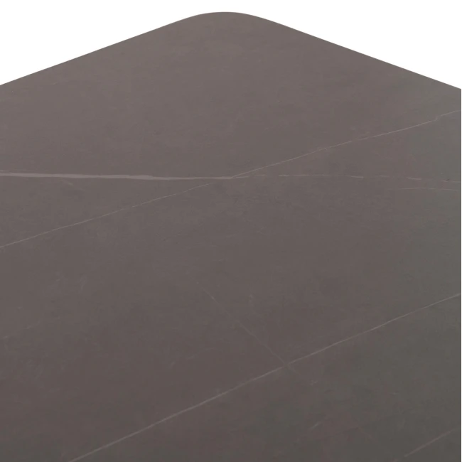 ΤΡΑΠΕΖΙ ΤΡΑΠΕΖΑΡΙΑΣ STAD HM6557.01 ΓΚΡΙ ΑΛΟΥΜΙΝΙΟ & SINTERED STONE TOP 180x90x74Υεκ