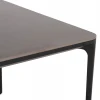 ΤΡΑΠΕΖΙ ΤΡΑΠΕΖΑΡΙΑΣ STAD HM6557.01 ΓΚΡΙ ΑΛΟΥΜΙΝΙΟ & SINTERED STONE TOP 180x90x74Υεκ
