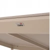 ΤΡΑΠΕΖΙ ΤΡΑΠΕΖΑΡΙΑΣ STAD HM6557.02 ΜΠΕΖ ΑΛΟΥΜΙΝΙΟ--ΛΕΥΚΟ SINTERED STONE 180x90x74Υεκ