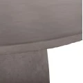 ΤΡΑΠΕΖΙ ΤΡΑΠΕΖΑΡΙΑΣ ΣΤΡΟΓΓΥΛΟ SEPPO HM18154.03 FIBER CEMENT ΣΕ ΓΚΡΙ--Φ119,5x75,5Υεκ.