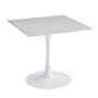 ΤΡΑΠΕΖΙ ΤΡΑΠΕΖΑΡΙΑΣ TETRAN HM18315.01 ΒΑΣΗ ΛΕΥΚΗ--SINTERED STONE SNOW WHITE 80x80x73Υεκ