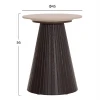 ΤΡΑΠΕΖΙ ΒΟΗΘΗΤΙΚΟ CATER HM18322 ΚΕΡΑΜΙΚΟ TOP ΟΨΗ ΤΡΑΒΕΡΤΙΝΑΣ-MDF ΒΑΣΗ Φ45x56Υεκ
