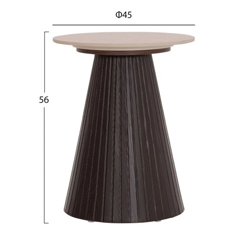 ΤΡΑΠΕΖΙ ΒΟΗΘΗΤΙΚΟ CATER HM18322 ΚΕΡΑΜΙΚΟ TOP ΟΨΗ ΤΡΑΒΕΡΤΙΝΑΣ-MDF ΒΑΣΗ Φ45x56Υεκ