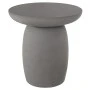 ΤΡΑΠΕΖΙ ΒΟΗΘΗΤΙΚΟ FIBER CEMENT ΣΤΡΟΓΓΥΛΟ HIKARI HM6593.01 ΓΚΡΙ Φ46x48Υεκ.