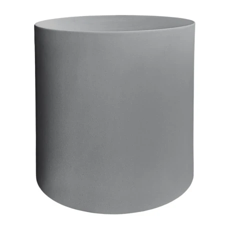 ΤΡΑΠΕΖΙ ΒΟΗΘΗΤΙΚΟ FIBER CEMENT ΣΤΡΟΓΓΥΛΟ KYOKO HM6592.01 ΓΚΡΙ Φ40x43Υεκ.
