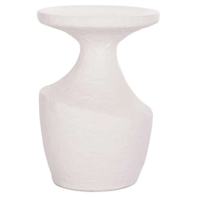 ΤΡΑΠΕΖΙ ΒΟΗΘΗΤΙΚΟ REBON HM18156.02L FIBER CEMENT ΣΕ ΛΕΥΚΟ--Φ40x56.5Υεκ.