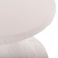 ΤΡΑΠΕΖΙ ΒΟΗΘΗΤΙΚΟ REBON HM18156.02L FIBER CEMENT ΣΕ ΛΕΥΚΟ--Φ40x56.5Υεκ.