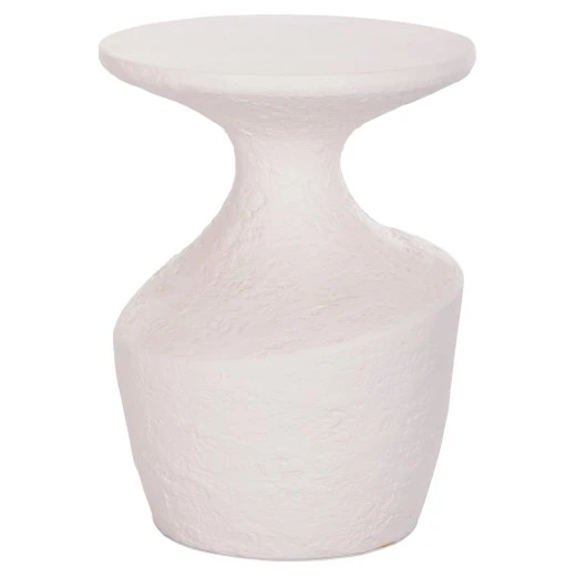 ΤΡΑΠΕΖΙ ΒΟΗΘΗΤΙΚΟ REBON HM18156.02S FIBER CEMENT ΣΕ ΛΕΥΚΟ--Φ27.5x50Υεκ.