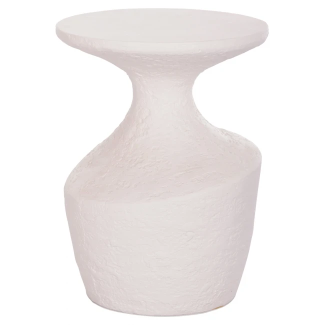 ΤΡΑΠΕΖΙ ΒΟΗΘΗΤΙΚΟ REBON HM18156.02S FIBER CEMENT ΣΕ ΛΕΥΚΟ--Φ27.5x50Υεκ.