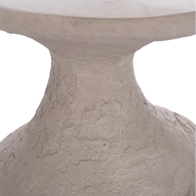 ΤΡΑΠΕΖΙ ΒΟΗΘΗΤΙΚΟ REBON HM18156.03L FIBER CEMENT ΣΕ ΓΚΡΙ--Φ40x56.5Υεκ.