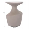 ΤΡΑΠΕΖΙ ΒΟΗΘΗΤΙΚΟ REBON HM18156.03S FIBER CEMENT ΣΕ ΓΚΡΙ--Φ27.5x50Υεκ.