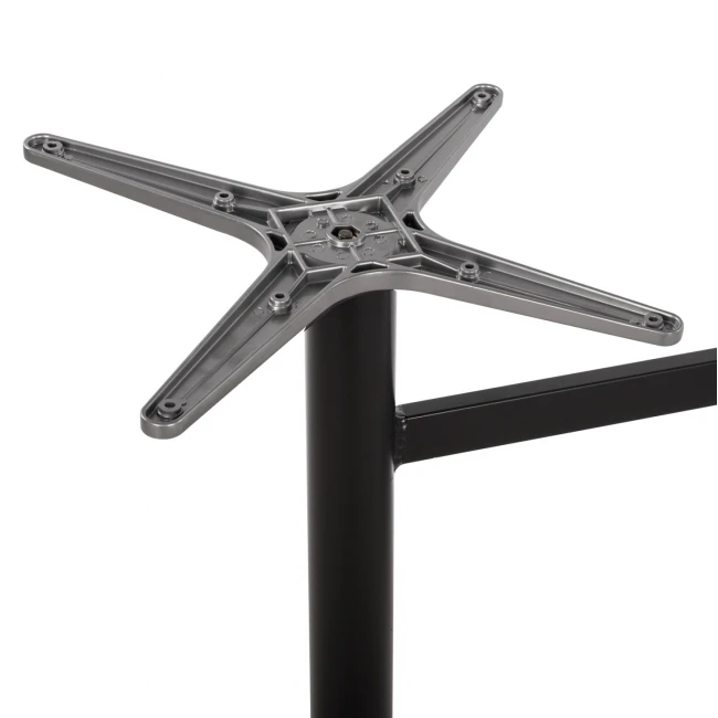 ΒΑΣΗ ΑΛΟΥΜΙΝΙΟΥ ΔΙΣΤΗΛΗ HM461.01 ΜΑΥΡΟ ΜΑΤ 78Χ60Χ73Υ εκ.