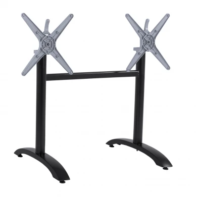 ΒΑΣΗ ΑΛΟΥΜΙΝΙΟΥ ΔΙΣΤΗΛΗ ΜΕ ΑΝΑΔΙΠΛΟΥΜΕΝΟΥΣ ΣΤΑΥΡΟΥΣ HM468.01 ΜΑΥΡΟ ΜΑΤ 78X59,5X73Υ εκ.