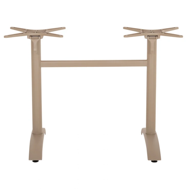 ΒΑΣΗ ΔΙΣΤΗΛΗ ΜΕ ΑΝΑΔΙΠΛΟΥΜΕΝΟΥΣ ΣΤΑΥΡΟΥΣ HM468.25 ΚΑΠΟΥΤΣΙΝΟ ΑΛΟΥΜΙΝΙΟ 104x60x73Υ