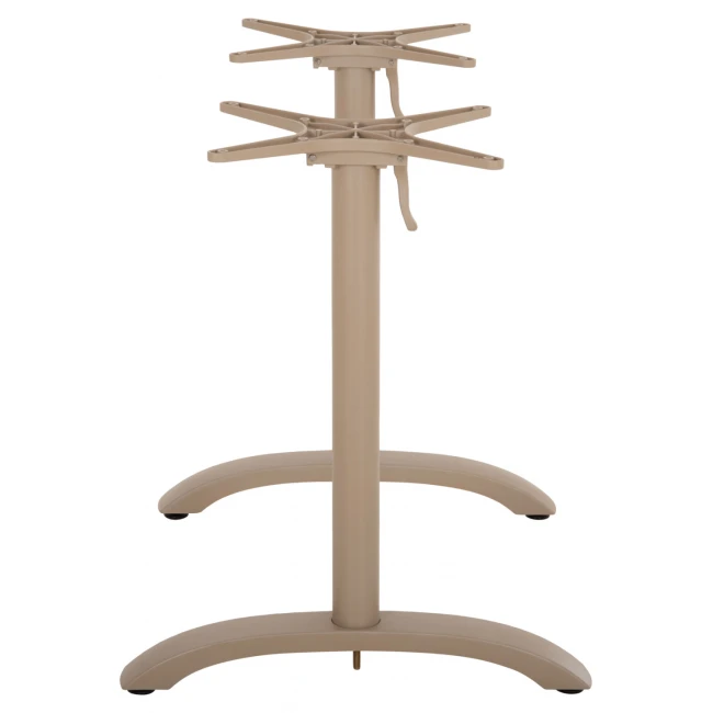 ΒΑΣΗ ΔΙΣΤΗΛΗ ΜΕ ΑΝΑΔΙΠΛΟΥΜΕΝΟΥΣ ΣΤΑΥΡΟΥΣ HM468.25 ΚΑΠΟΥΤΣΙΝΟ ΑΛΟΥΜΙΝΙΟ 104x60x73Υ