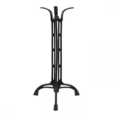 ΒΑΣΗ BAR ΑΠΟ ΜΑΝΤΕΜΙ HM446 3ΝΥΧΗ ΣΕ ΜΑΥΡΟ ΧΡΩΜΑ 50X50X105