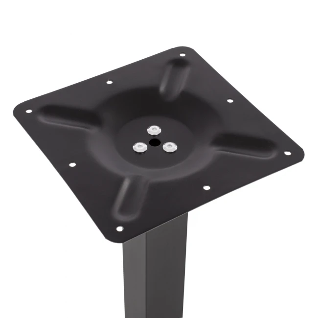 ΒΑΣΗ ΜΕΤΑΛΛΙΚΗ ΓΚΡΙ 40X40X72Υεκ. HM414.20