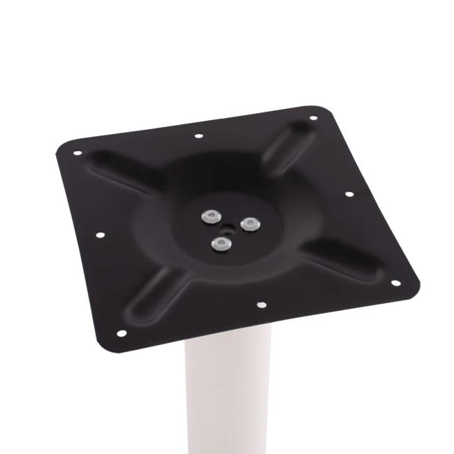 ΒΑΣΗ ΜΕΤΑΛΛΙΚΗ ΛΕΥΚΗ ΜΑΤ Φ45x72Υεκ. ΜΕ ΡΕΓΟΥΛΑΤΟΡΟΥΣ HM419.12