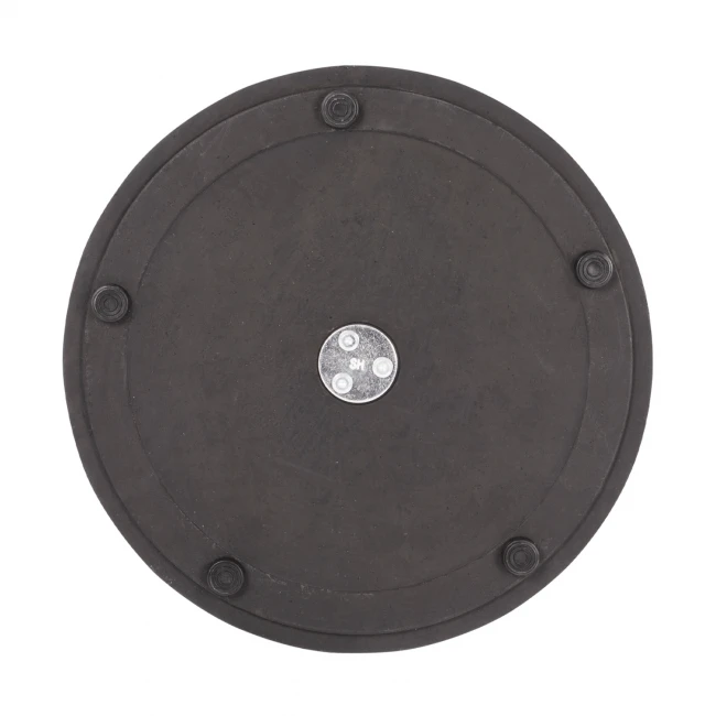 ΒΑΣΗ ΜΕΤΑΛΛΙΚΗ ΛΕΥΚΗ ΜΑΤ Φ45x72Υεκ. ΜΕ ΡΕΓΟΥΛΑΤΟΡΟΥΣ HM419.12