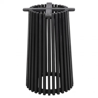 ΒΑΣΗ ΤΡΑΠΕΖΙΟΥ ΕΣΩΤ.ΧΩΡΟΥ ΣΤΡΟΓΓΥΛΗ FRANTZ HM9459.12 MINDI ΞΥΛΟ ΣΕ ΜΑΥΡΟ ΧΡΩΜΑ Φ45x74Yεκ.