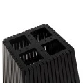 ΒΑΣΗ ΤΡΑΠΕΖΙΟΥ ΕΣΩΤ.ΧΩΡΟΥ ΤΕΤΡΑΓΩΝΗ FRANTZ HM9460.02 ΞΥΛΟ MINDI ΣΕ ΜΑΥΡΟ 60x60x75Y εκ.