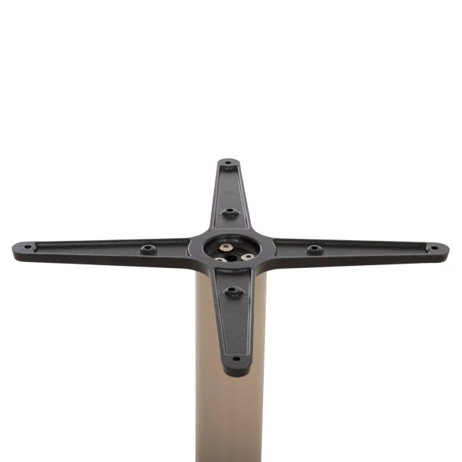 ΒΑΣΗ ΤΡΑΠΕΖΙΟΥ HM438.25 ΜΕΤΑΛΛΟ ΚΑΠΟΥΤΣΙΝΟ ΜΑΤ-ΡΕΓΟΥΛΑΤΟΡΟΙ 46x46x71Yεκ.