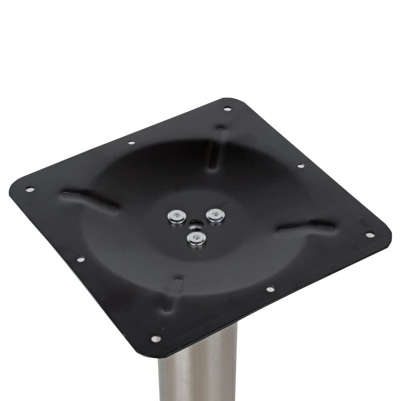 ΒΑΣΗ ΤΡΑΠΕΖΙΟΥ INOX HM421 ΜΕ ΡΕΓΟΥΛΑΤΟΡΟΥΣ 40x40x72Y εκ.