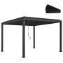ΒΙΟΚΛΙΜΑΤΙΚΗ ΠΕΡΓΚΟΛΑ ΑΛΟΥΜΙΝΙΟΥ DOMECIL HM6611.01 ΜΕ ΜΕΤΑΛ. ΠΕΡΣΙΔΕΣ--300x300x240Υ