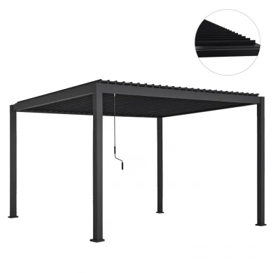 ΒΙΟΚΛΙΜΑΤΙΚΗ ΠΕΡΓΚΟΛΑ ΑΛΟΥΜΙΝΙΟΥ DOMECIL HM6612.01 ΜΕ ΜΕΤΑΛ. ΠΕΡΣΙΔΕΣ--300x400x240Υ