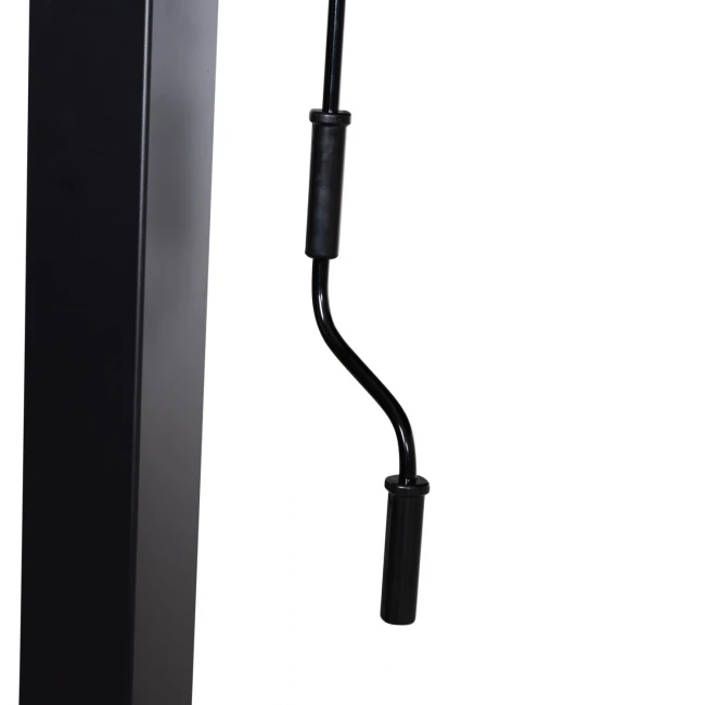 ΒΙΟΚΛΙΜΑΤΙΚΗ ΠΕΡΓΚΟΛΑ ΑΛΟΥΜΙΝΙΟΥ PREMIUM FRANIO HM6609.01 ΜΑΥΡΟ 300x300x240Υ