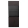 ΒΙΒΛΙΟΘΗΚΗ ΓΡΑΦΕΙΟΥ ΕΠΑΓΓΕΛΜΑΤΙΚΗ ROSEWOOD HM2089 ΜΕΛΑΜΙΝΗ ΓΚΡΙ-WENGE 80Χ40Χ200Υεκ.