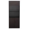 ΒΙΒΛΙΟΘΗΚΗ ΓΡΑΦΕΙΟΥ ΕΠΑΓΓΕΛΜΑΤΙΚΗ ROSEWOOD HM2089 80Χ40Χ200Υ εκ.