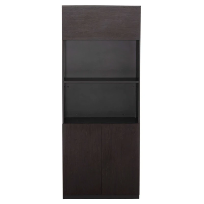 ΒΙΒΛΙΟΘΗΚΗ ΓΡΑΦΕΙΟΥ ΕΠΑΓΓΕΛΜΑΤΙΚΗ ROSEWOOD HM2089 80Χ40Χ200Υ εκ.