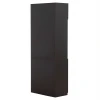 ΒΙΒΛΙΟΘΗΚΗ ΓΡΑΦΕΙΟΥ ΕΠΑΓΓΕΛΜΑΤΙΚΗ ROSEWOOD HM2089 ΜΕΛΑΜΙΝΗ ΓΚΡΙ-WENGE 80Χ40Χ200Υεκ.