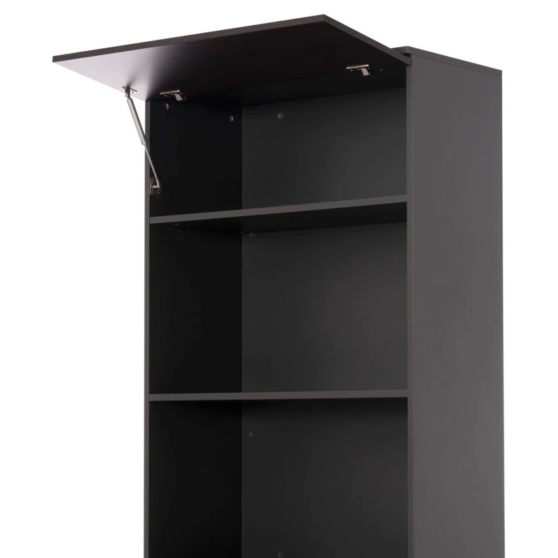 ΒΙΒΛΙΟΘΗΚΗ ΓΡΑΦΕΙΟΥ ΕΠΑΓΓΕΛΜΑΤΙΚΗ ROSEWOOD HM2089 80Χ40Χ200Υ εκ.