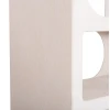 ΒΙΒΛΙΟΘΗΚΗ ΣΕΙΡΑ SANTORINI HM18062 MDF ΣΕ ΥΠΟΛΕΥΚΟ ΧΡΩΜΑ 80x38x180Yεκ.