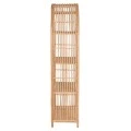 ΒΙΒΛΙΟΘΗΚΗ HM9552 ΑΠΟ ΦΥΣΙΚΟ RATTAN ΣΕ ΦΥΣΙΚΟ ΧΡΩΜΑ 80x40x182Υεκ.