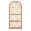 ΒΙΒΛΙΟΘΗΚΗ HM9552 ΑΠΟ ΦΥΣΙΚΟ RATTAN ΣΕ ΦΥΣΙΚΟ ΧΡΩΜΑ 80x40x182Υεκ.