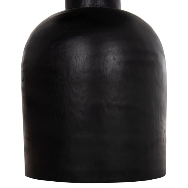 ΒΟΗΘΗΤΙΚΟ ΤΡΑΠΕΖΑΚΙ PUMBE HM9891.12 ΞΥΛΟ SUAR ΣΕ ΜΑΥΡΟ ΧΡΩΜΑ Φ40x50Υεκ