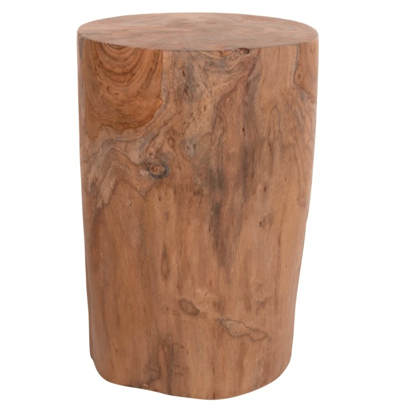 ΒΟΗΘΗΤΙΚΟ ΤΡΑΠΕΖΑΚΙ/ΣΚΑΜΠΟ TRONCO HM9374.21 ΞΥΛΟ TEAK--ΦΥΣΙΚΟ Φ30x45Υεκ.