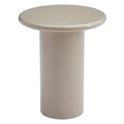 ΒΟΗΘΗΤΙΚΟ ΤΡΑΠΕΖΑΚΙ SOLNA HM18455.05 MDF ΣΕ GLOSSY TAUPE Φ50x59Υεκ