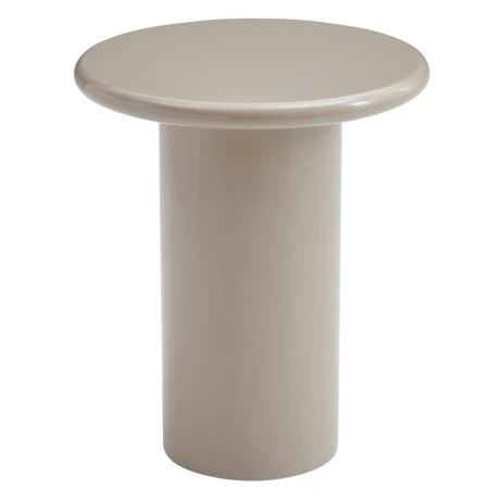 ΒΟΗΘΗΤΙΚΟ ΤΡΑΠΕΖΑΚΙ SOLNA HM18455.05 MDF ΣΕ GLOSSY TAUPE Φ50x59Υεκ