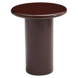 ΒΟΗΘΗΤΙΚΟ ΤΡΑΠΕΖΑΚΙ SOLNA HM18455.06 MDF ΣΕ GLOSSY ΚΟΚΚΙΝΟ Φ50x59Υεκ