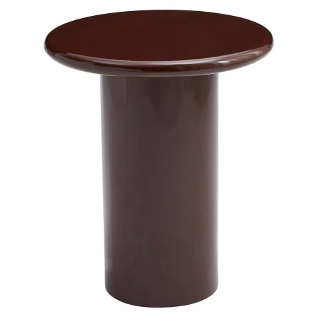 ΒΟΗΘΗΤΙΚΟ ΤΡΑΠΕΖΑΚΙ SOLNA HM18455.06 MDF ΣΕ GLOSSY ΚΟΚΚΙΝΟ Φ50x59Υεκ