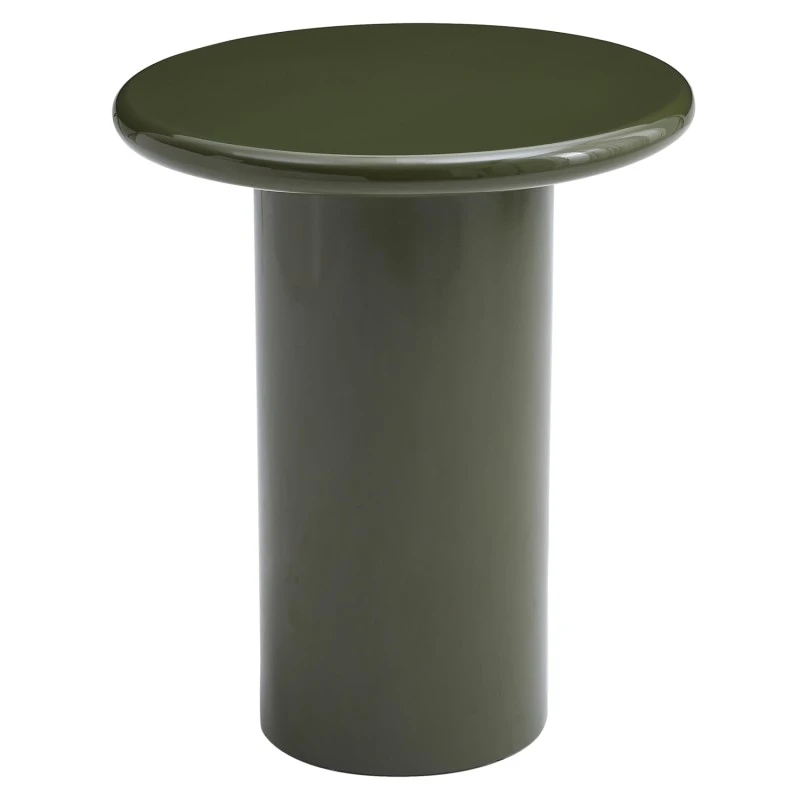 ΒΟΗΘΗΤΙΚΟ ΤΡΑΠΕΖΑΚΙ SOLNA HM18455.07 MDF ΣΕ GLOSSY ΠΡΑΣΙΝΟ Φ50x59Υεκ